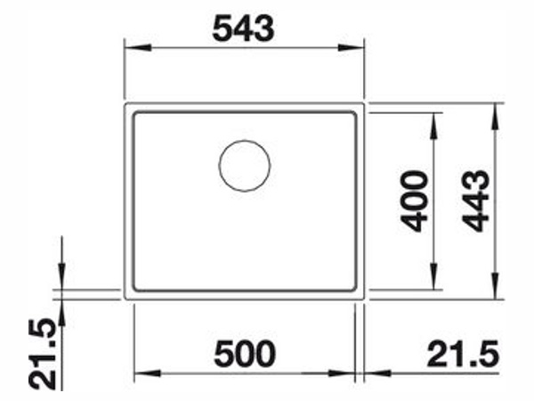 Blanco subline 500-IF steelframe
