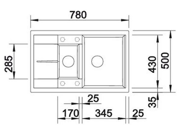 BLANCO METRA 6 S COMPACT