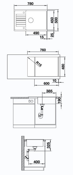 BLANCO ZIA XL 6 S COMPACT
