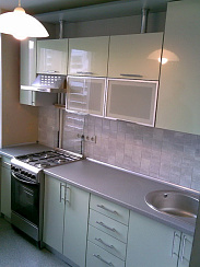 Кухня из акрила 8