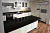 Столешница QUARTZSTONE в чёрном цвете
